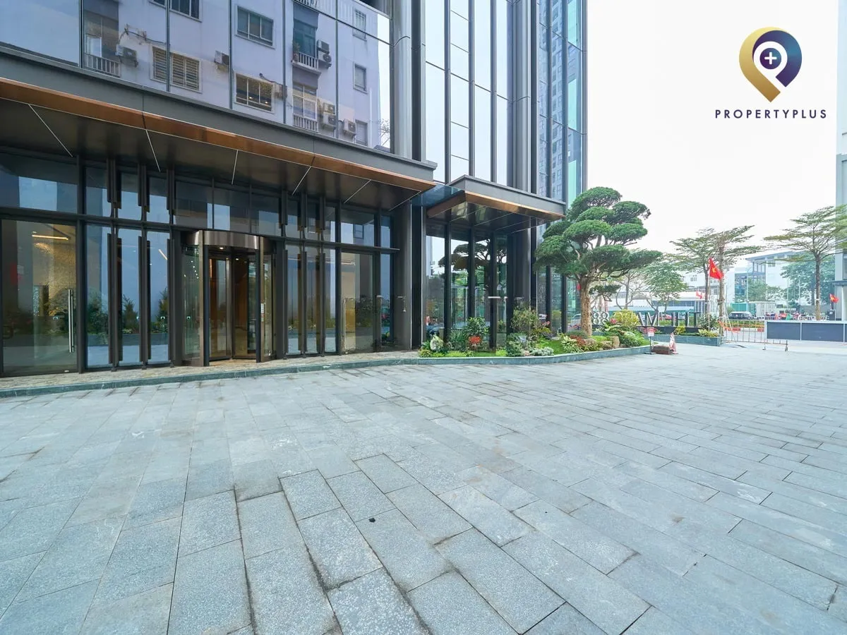 Lối ra vào chính của tòa nhà The Marc 88.